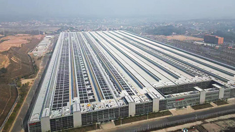 8.4MW Commercial and Industrial Roof Project in Loudi, Hunan