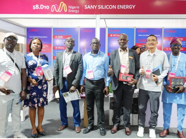 Sany Silicon Energy Makes a Splash at Nigeria Energy Exhibition!